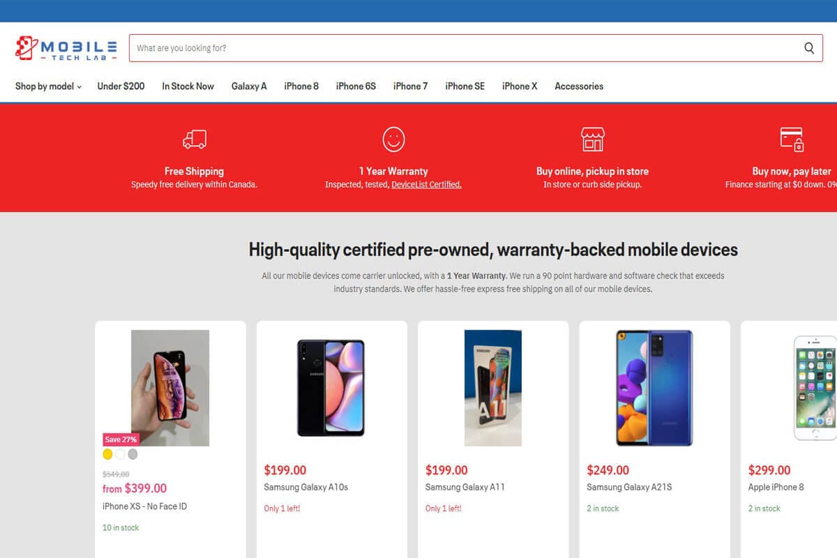 MobileTech Lab Shop Inc.